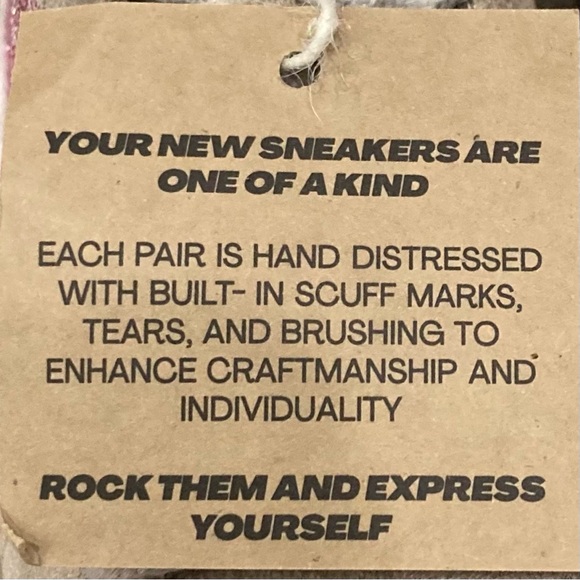 NEW Shu Shop Rock Star Kids Sneakers in Light Grey New in Box Multiple Sizes - Picture 4 of 5